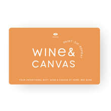 Cargar imagen en el visor de la galería, Wine & Canvas Kit Vino Tinto