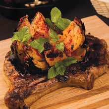 Cargar imagen en el visor de la galería, Ribeye con cebollas picositas y fideo seco
