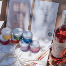 Cargar imagen en el visor de la galería, Wine &amp; Canvas Kit Vino Rosado o Blanco
