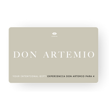 Cargar imagen en el visor de la galería, Experiencia Don Artemio para CUATRO
